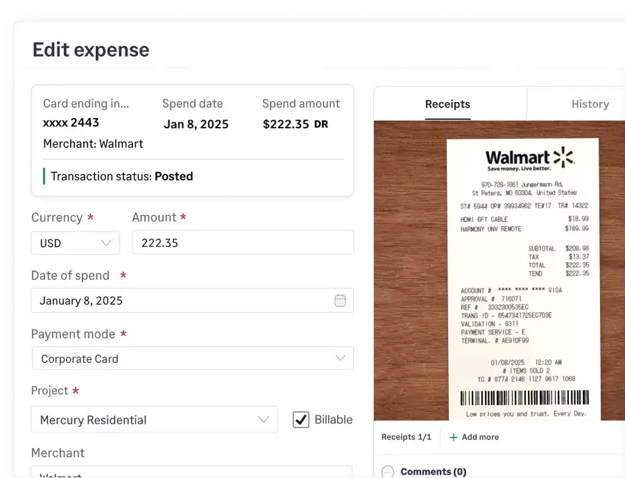 Expense UI